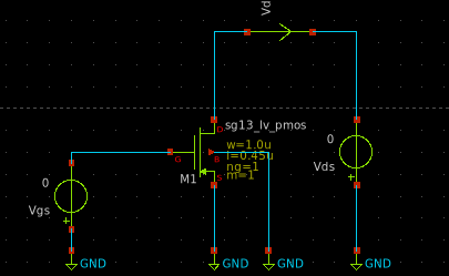 PMOS circuit