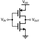 CMOS Inverter Schematic