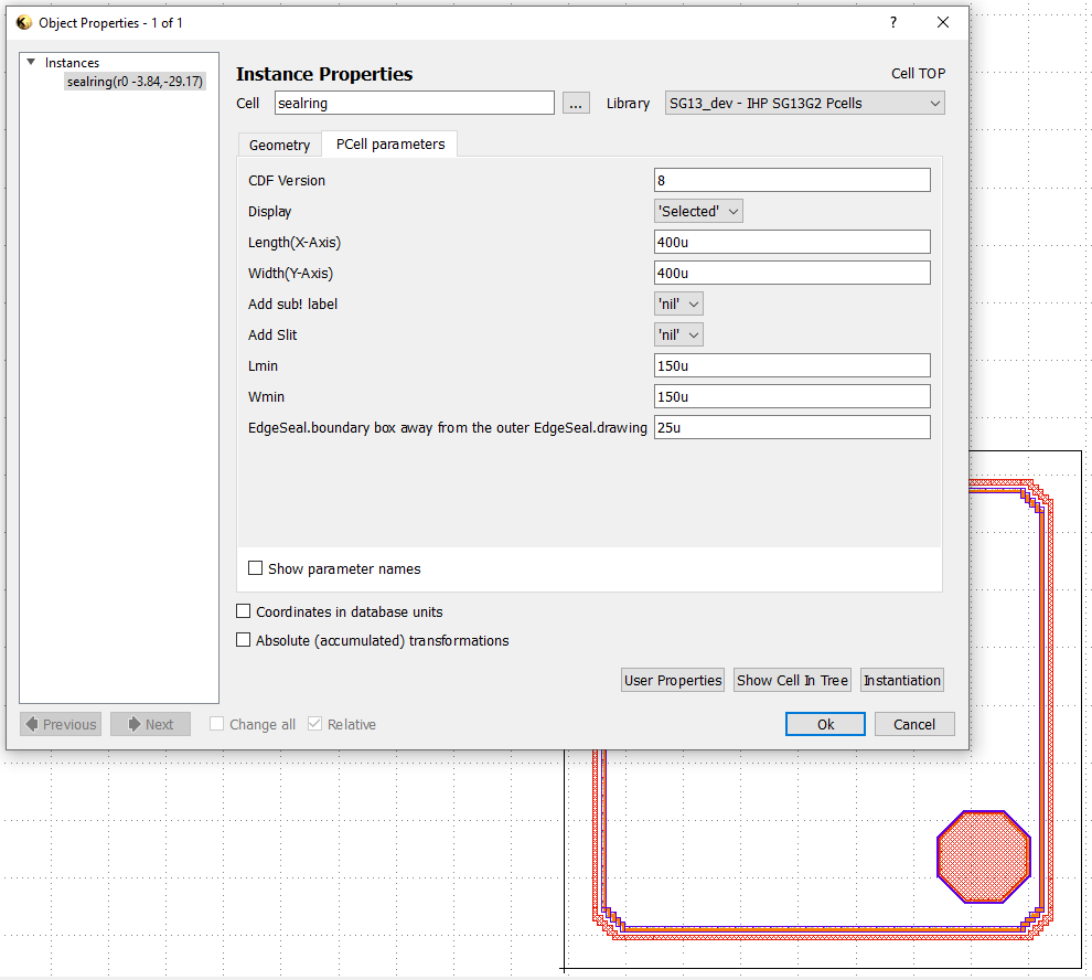 CMOS  inverter design using Klayout