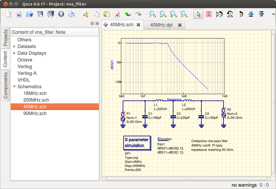 Simualtion using QUSC